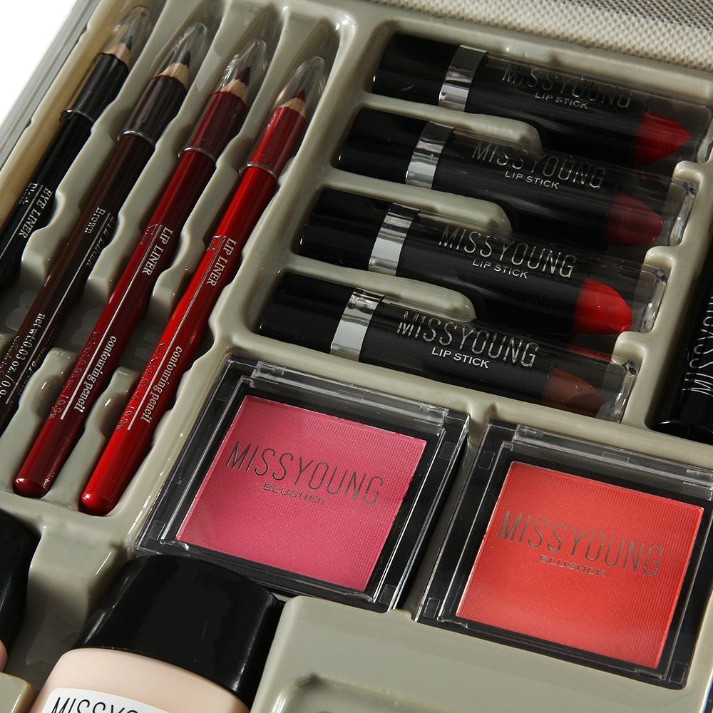 Coffret de Maquillage Professionnel – Ensemble Complet pour Maquilleuse