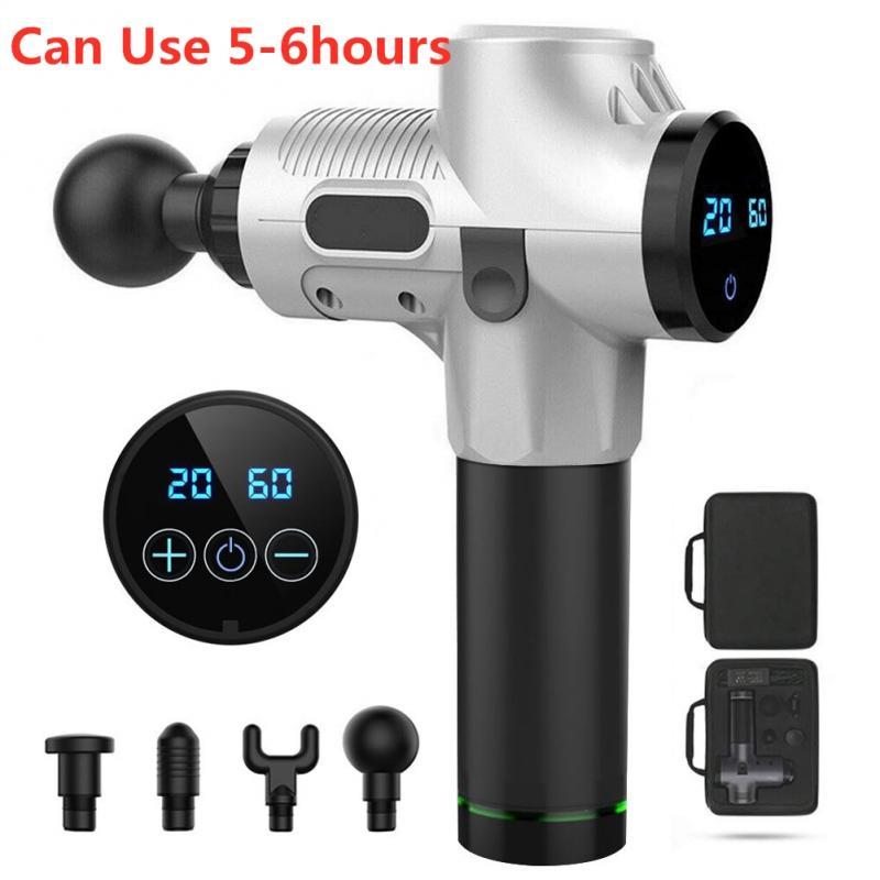 Pistolet de massage électrique pour relaxation musculaire à domicile
