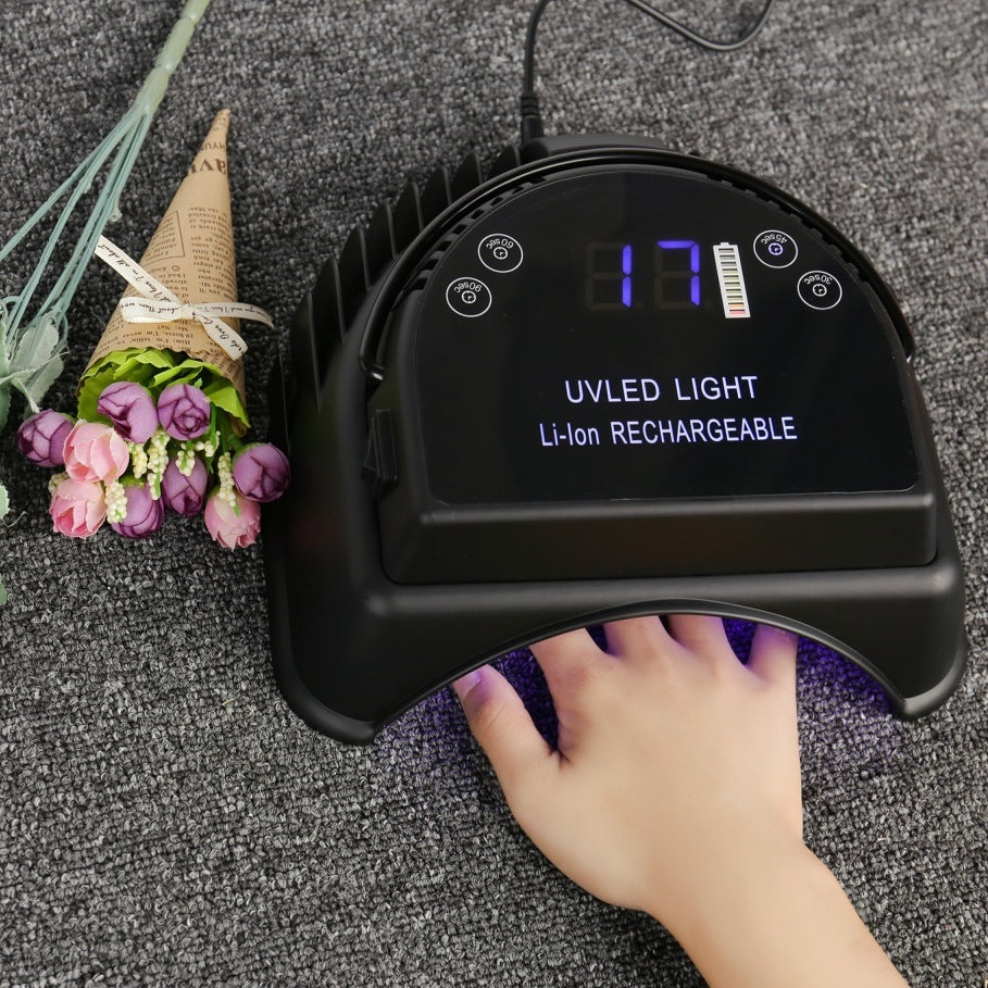 Lampe à ongles LED à chargement sans fil avec batterie au lithium