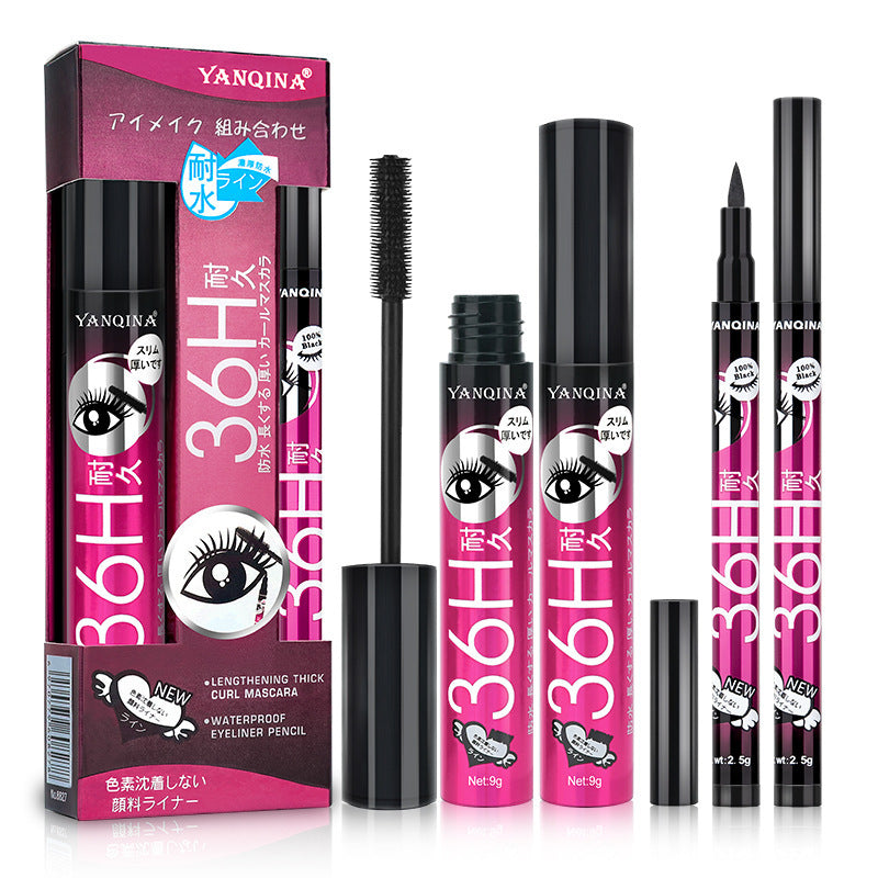 Coffret Maquillage Combo – Eye-liner et Mascara pour un Regard Intense
