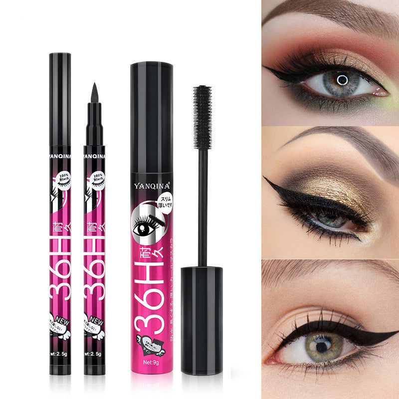 Coffret Maquillage Combo – Eye-liner et Mascara pour un Regard Intense