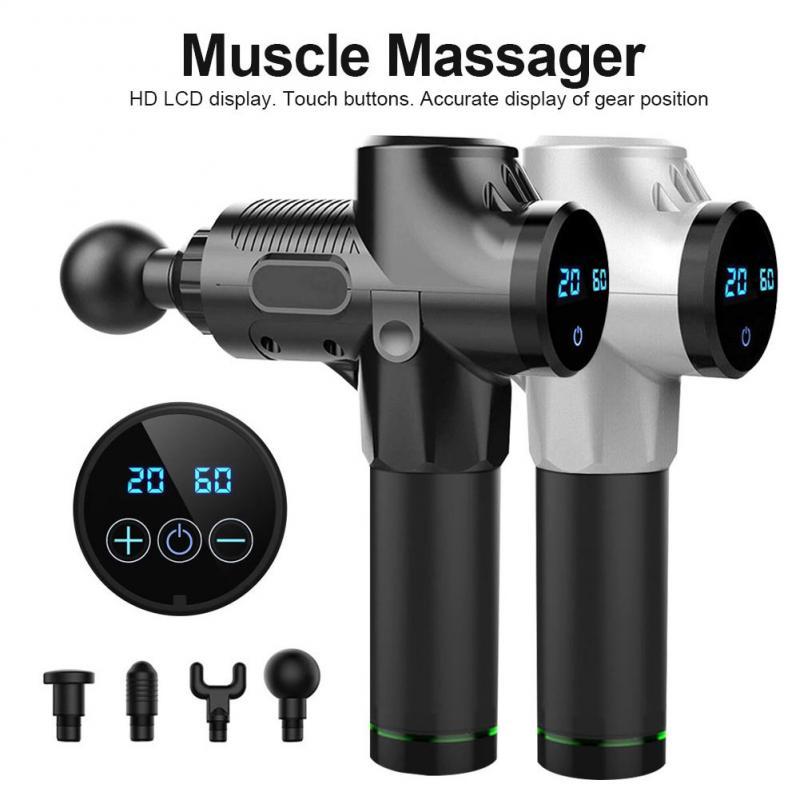 Pistolet de massage électrique pour relaxation musculaire à domicile