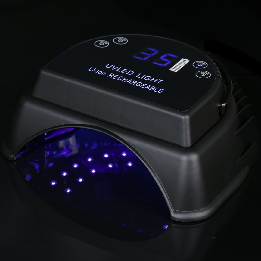 Lampe à ongles LED à chargement sans fil avec batterie au lithium