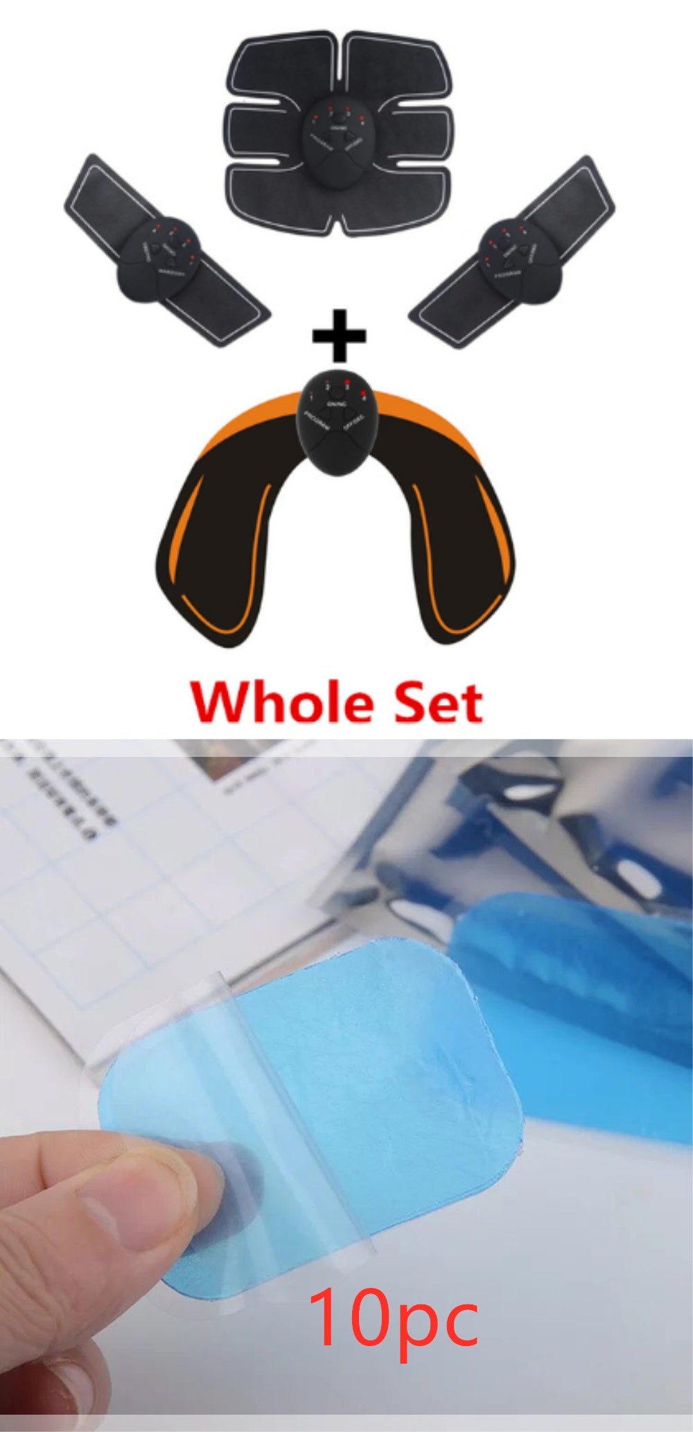 Patch abdominal intelligent rechargeable