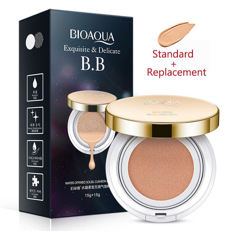 Fond de teint hydratant 3 en 1 – Anti-cernes, blanchissant et maquillage impeccable