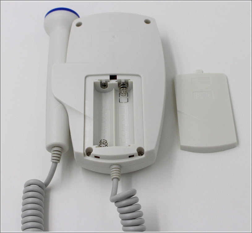 Fréquence cardiaque fœtale à double affichage numérique de forme d'onde Doppler