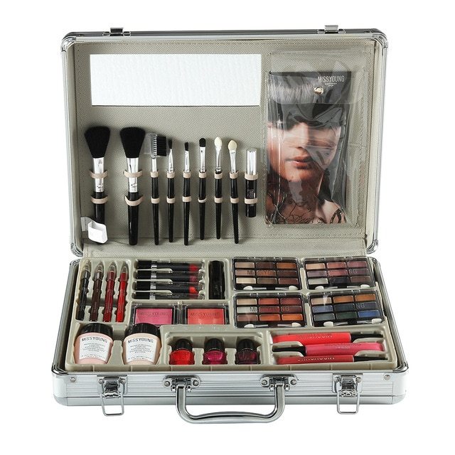 Coffret de Maquillage Professionnel – Ensemble Complet pour Maquilleuse
