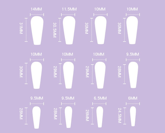 Porter des ongles Ongles souples finis Faux ongles