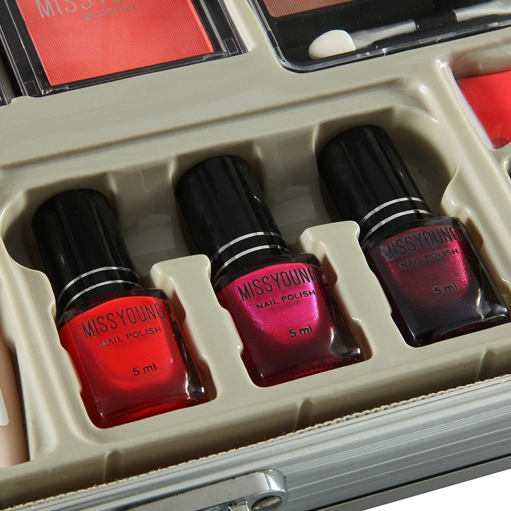 Coffret de Maquillage Professionnel – Ensemble Complet pour Maquilleuse