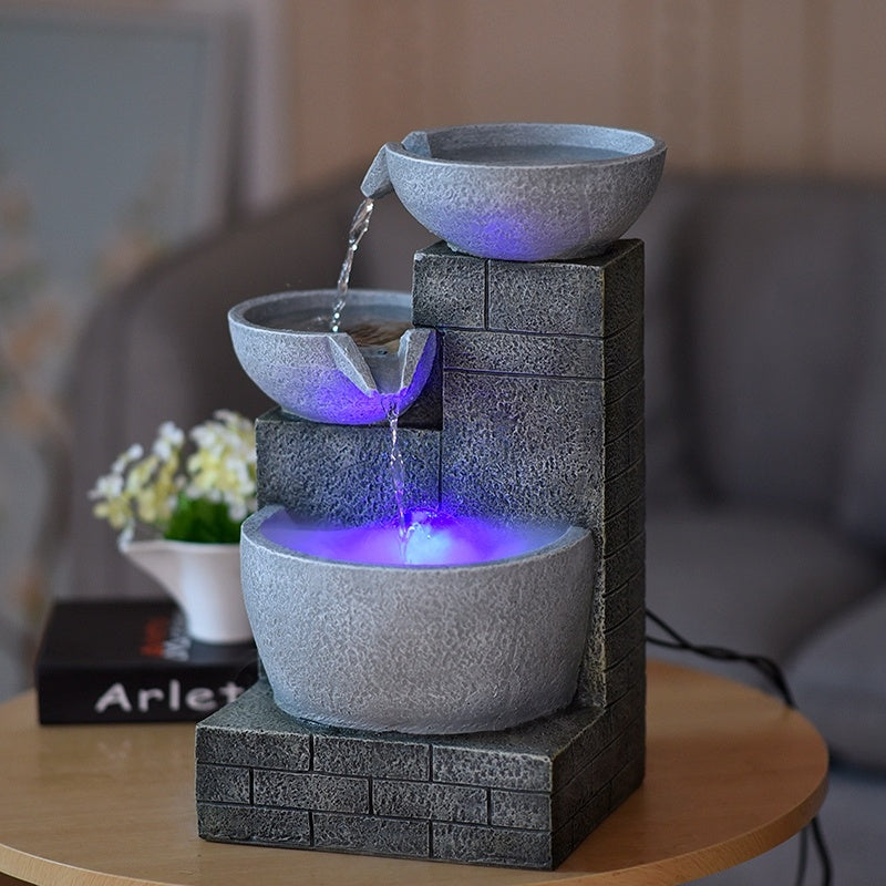 Fontaine humidificateur de bureau simple et moderne
