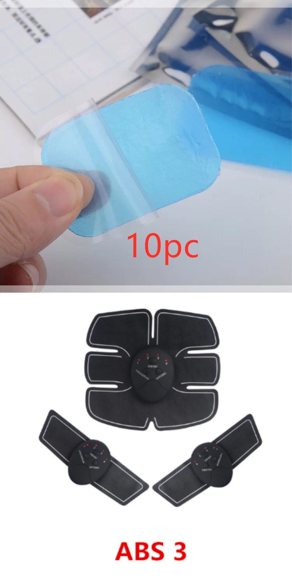 Patch abdominal intelligent rechargeable