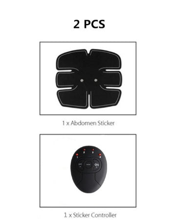 Patch abdominal intelligent rechargeable