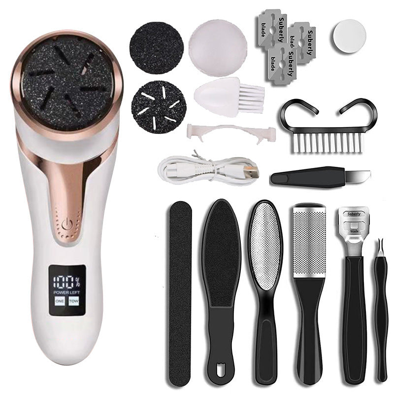 Aspirateur Électrique à Écran LCD – Exfoliant pour les Pieds