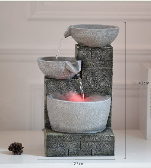 Fontaine humidificateur de bureau simple et moderne