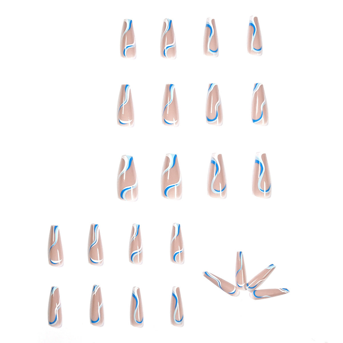 Porter des ongles Ongles souples finis Faux ongles