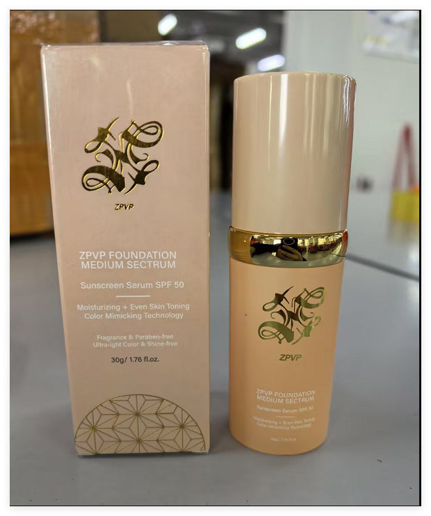 Fond de teint correcteur bionique changeant de couleur 4 en 1 Fond de teint réparateur hydratant