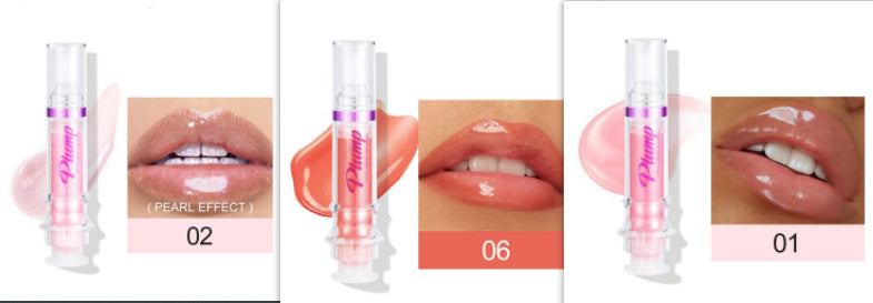 Nouveau tube à lèvres riche en rouge à lèvres légèrement épicé, rouge à lèvres miel, miroir en verre, rouge à lèvres liquide