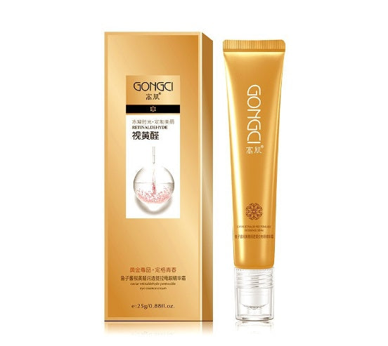 Un produit cosmétique de soin de la peau à base d'alcool, de rétinol et de caviar