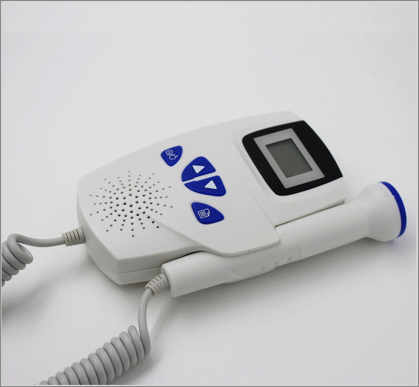 Fréquence cardiaque fœtale à double affichage numérique de forme d'onde Doppler