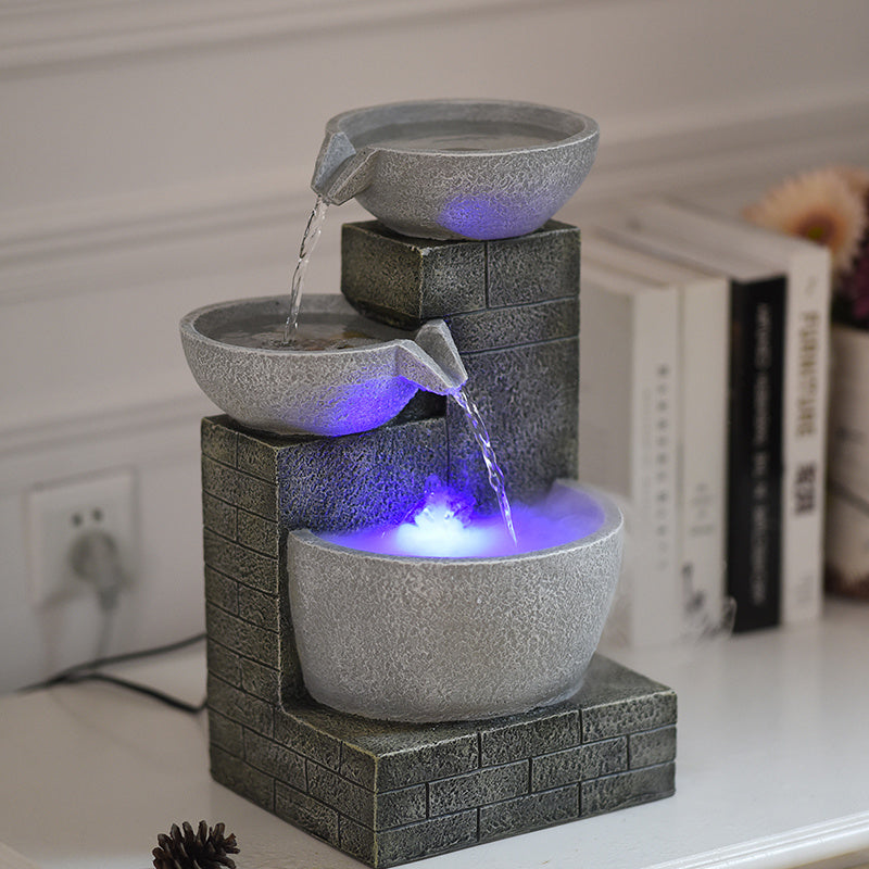 Fontaine humidificateur de bureau simple et moderne