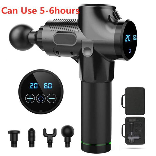 Pistolet de massage électrique pour relaxation musculaire à domicile