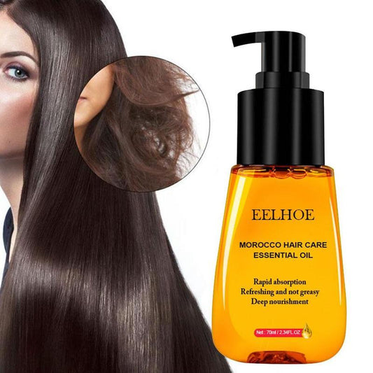 Huile essentielle pour cheveux soyeux