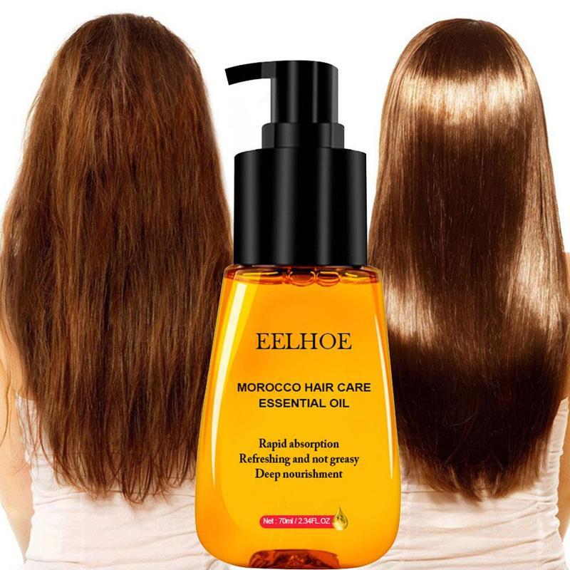 Huile essentielle pour cheveux soyeux