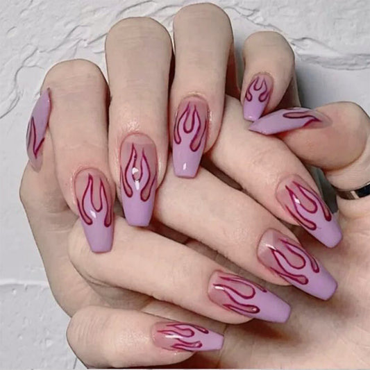 Porter des ongles Ongles souples finis Faux ongles