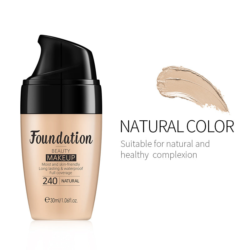 Fond de teint naturel anti-cernes hydratant