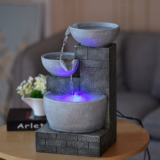Fontaine humidificateur de bureau simple et moderne