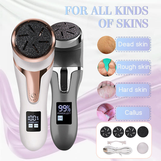 Aspirateur Électrique à Écran LCD – Exfoliant pour les Pieds