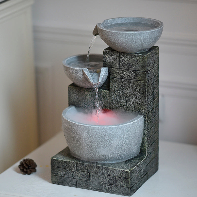 Fontaine humidificateur de bureau simple et moderne